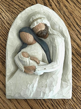 Willow Tree The Holy Family A Child is Born Plaque Demdaco 2002 6