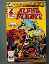 Alpha Flight #1 + X-Force #1 + New Mutants #1 + X-Factor #1 CGC ALL 1st Print I5 picture