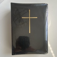 1979 Book of Common Prayer with Hymnal Combo, Black Hardcover with Gold Cross picture