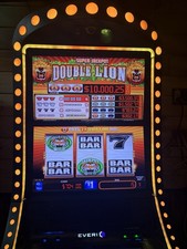 Everi HDX Slot Machine Software, DOUBLE LION SUPER  JACKPOT Complete Set Tested picture