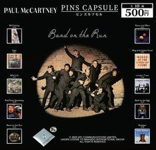 Paul McCartney Wings Official Album Art Pin Badge Complete 10 Set picture
