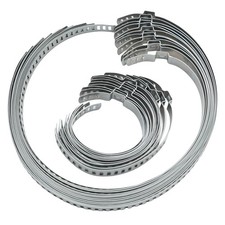 24PCS CV Boot Clamp Kit, Stainless Steel Universal Adjustable metallic picture
