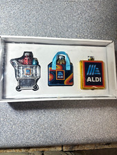 Aldi brand Merry Moments 3-Pack Hanging Christmas Ornaments, Multicolor picture
