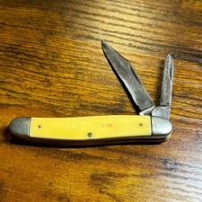 Camillus NY 1959 Farmers State Bank 50th Anniversary Advertising Pocket Knife picture