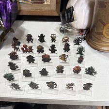 Mega Lot of 29 Chibi Horror Movie Acrylic Standees - Sam, Blade, & More picture