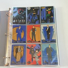 1993 Topps Batman: The Animated Series 1 & 2 Sets. See Description picture