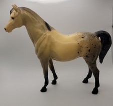 Vintage 1967-1970 Breyer #38 Speck Family Arabian Mare Grey Appaloosa picture