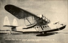 East Hartford CT Sikorsky Seaplane Pratt Whitney c1930s-40s Postcard bhn picture