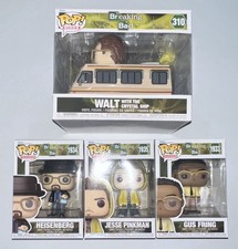 Funko Pop Breaking Bad Set of 4 Gus Heisenberg Jesse & Walt with Crystal Ship picture