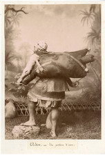 Yemen, Aden, a Carrier of'water Vintage Albumen Print Albumen Print 1 picture