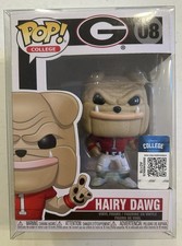 Funko Pop College Mascots: Georgia Bulldogs - Hairy Dawg #08 W/ Protector 🏈 picture