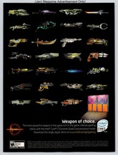 Hellgate London Intel Core 2 Extreme PC Gaming Weapon 2008 Full Page Print Ad picture