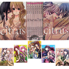 Citrus Manga Vol 1-10 (End) + Citrus+ 1-5 English Comic Books New Half/Full Set picture