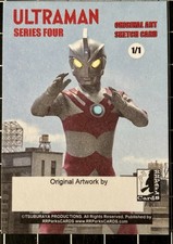 RRParks Cards ULTRAMAN ACE Full Color Commissioned Sketch Card  By FBW picture