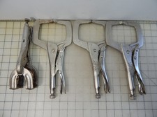 VINTAGE Irwin VISE GRIP lot 11R & 9R WELDING CLAMP LOCKING PLIERS picture