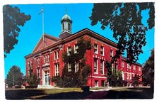 WHITMAN MA MASS~Town Hall Building~1966 Postcard picture
