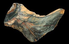 Crazy Unique Grade AAA Blue Mountain Picture Jasper Specimen Polished picture