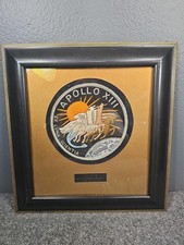 RARE Vtg NASA Apollo 13 Bullion 3D Patch Plaque Limited Edition /100  picture