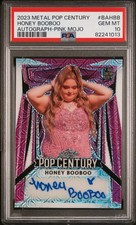 POP 1 ⭐️ PSA 10 Leaf Pop Century Honey BooBoo Autograph Pink Mojo THE HOLY GRAIL picture