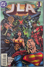 JLA SET OF 65 ISSUES (2001) DC COMICS FROM #1, 51-124 JUSTICE LEAGUE OF AMERICA picture