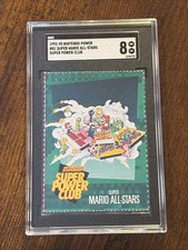 1992-95 Nintendo Power Super Power Club #81 Super Mario All Stars Pop 1 SGC 8 picture