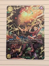 Zeus (SP) OP11-106 Adventure on Kami's Island Foil Near Mint Pikachu Zeus picture