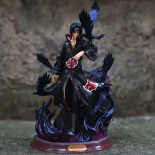 Naruto Itachi Uchiha Figure 28cm Anime Statue PVC Collectible Model Toy Gift picture