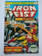 Comic book Iron Fist #1 - Duel of Iron Man Marvel 1975 Comics picture