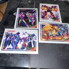 Transformers Beast Wars Uprising Complete Art Print Set 5 BotCon 2016 TFCC Rare picture