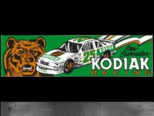 KODIAK Racing - Ken Schrader - Original Vintage 80’s Racing Decal/Sticker NASCAR picture