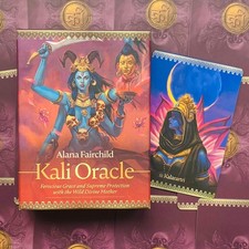Kali Oracle Cards Deck & Guidebook by Alana Fairchild Blue Angel picture