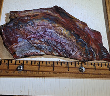 Sarape Jasper slab, Mexico. Awesome pattern. 8 1/4