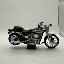 Maisto BAD BOY HARLEY DAVIDSON MOTORCYCLE Red Wing Diecast 5.25