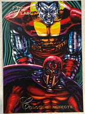 ‘94 Fleer Flair Marvel X-Men Colossus #129 Colossus Defects Base Card picture
