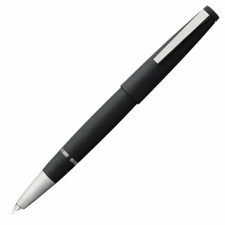 Lamy 2000 Fountain Pen in Black - 14K Gold Oblique Medium Point  NEW in box L01M picture