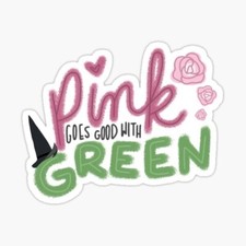 Wicked Movie Pink goes good with Green Vinyl 3