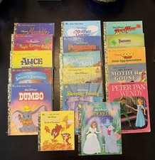 17 Walt Disney Little Golden Books 1980’s And 90’s  picture