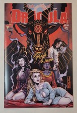 2020 Second Sight Comics Cult of Dracula #1 Signed Rich Davis Horror Comic Book picture