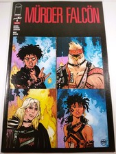 🔴🔥 MURDER FALCON #8 PAUL POPE MOTLEY CRUE VARIANT B DANIEL WARREN JOHNSON 2019 picture