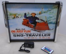 Polaris Sno Traveler Snowmobile LED Display light sign box picture