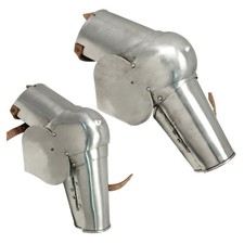 Medieval 15th Century Italian Arm Armor Set 16 Gauge Steel Combat Reenactment picture