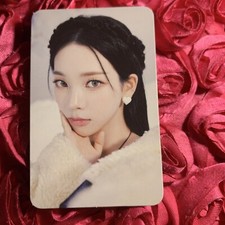 Karina AESPA Week Edition Celeb KPOP Girl Photo Card White picture
