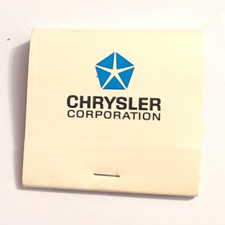 Chrysler Corporation Diamond Match Div. Detroit MI Matchbook Dodge Plymouth picture