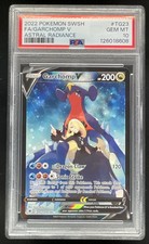 2022 Pokemon Sword & Shield Astral Radiance Trainer Gallery Garchomp V PSA 10 picture