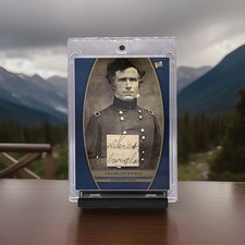 2024 Pieces Of The Past One Time Series Franklin Pierce Handwritten Relic 🇱🇷 picture