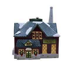 Department 56 Original Snow Village Snow Village Factory #50130 Retired 1987 picture