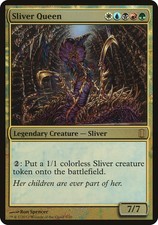Sliver Queen (Oversized) [Commander's Arsenal Oversized] Foil Near Mint MTG picture