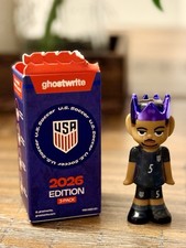 Ghostwrite 2026 USMNT Antonee Robinson Plum Parallel /30 Figure w/ Box Rare picture