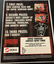Super Turrican, Troddlers, Aquabats from Seika  Vintage Gaming Print Ad Wall Art picture