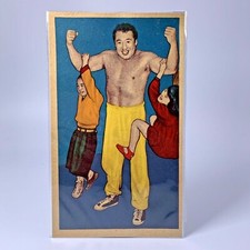 Rikidozan 1950's Vintage Super Rare professional wrestling menko card 001 picture